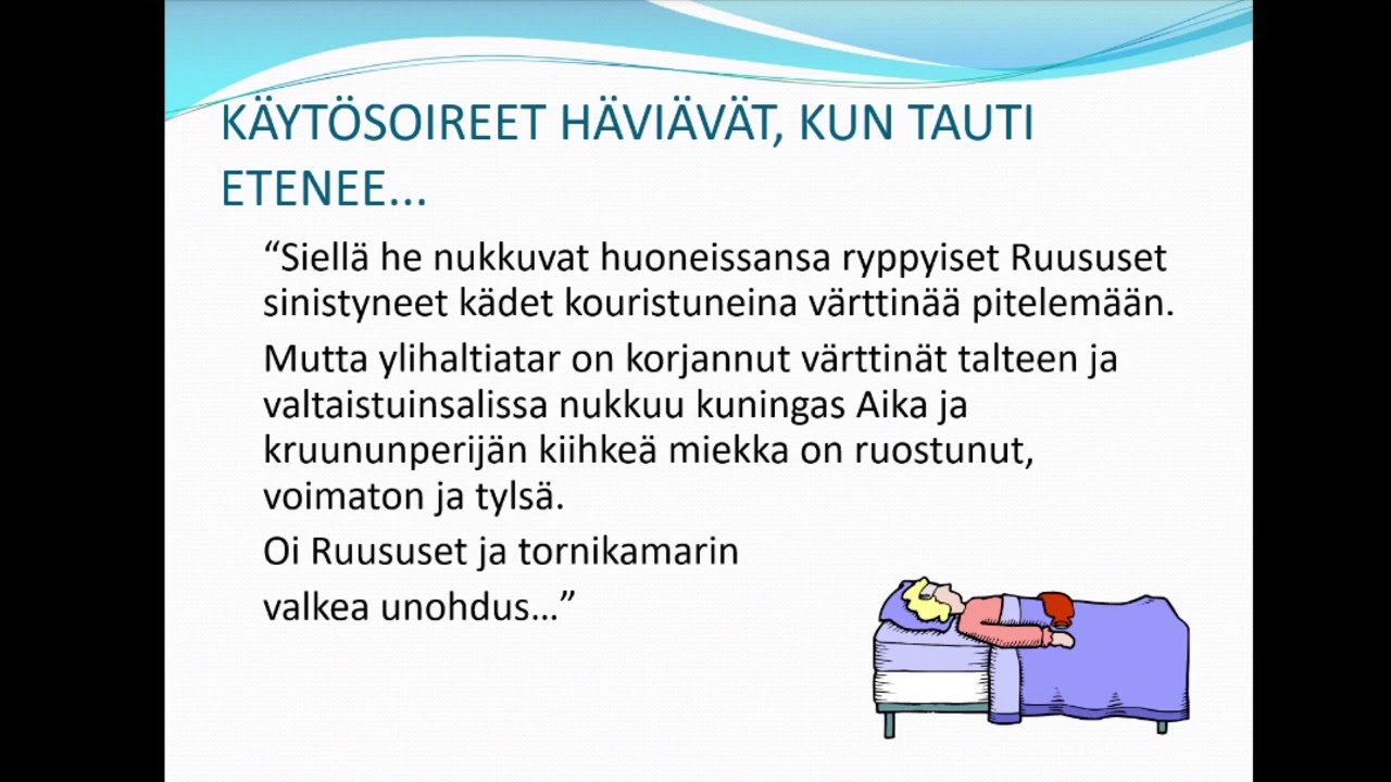 Alzheimerin tauti ja muistisairaudet - kuinka muistisairaus muuttaa käytöstä?