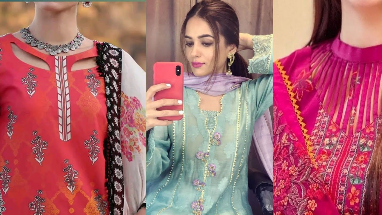 Winter neck design for girls /stylish Neck design ideas