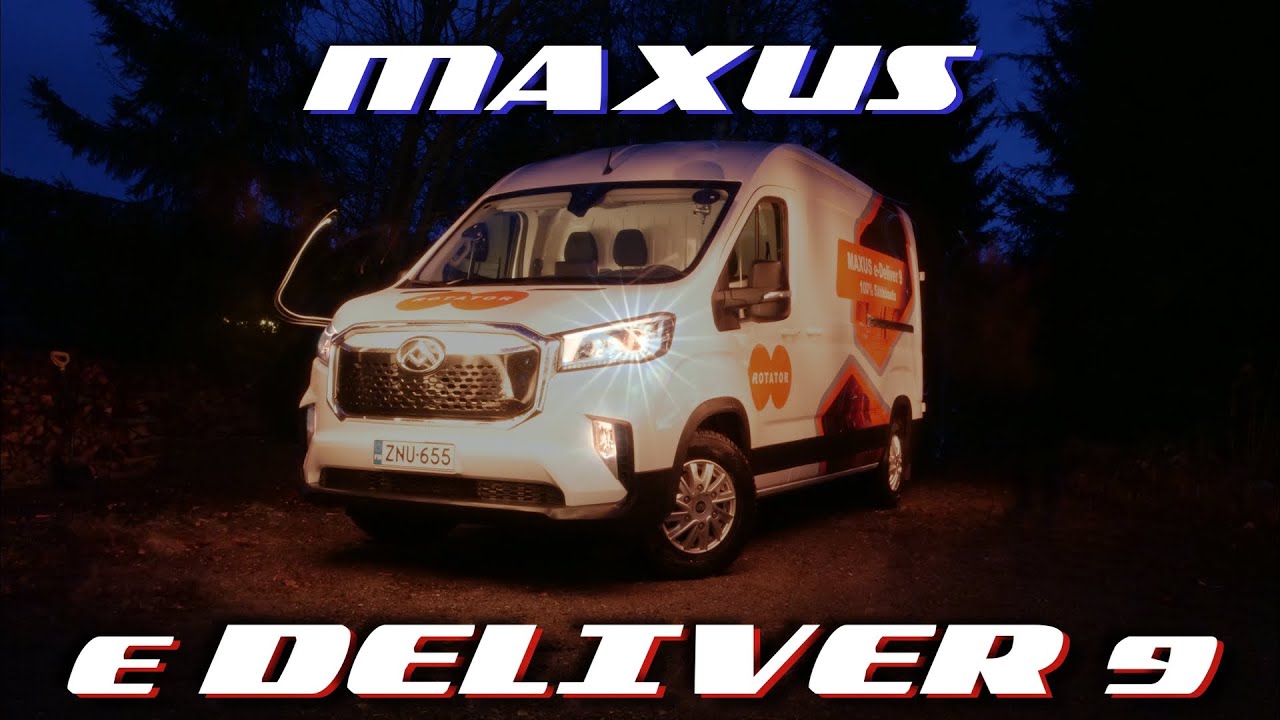 113. Maxus e-Deliver 9, Sähköpakut tulee!