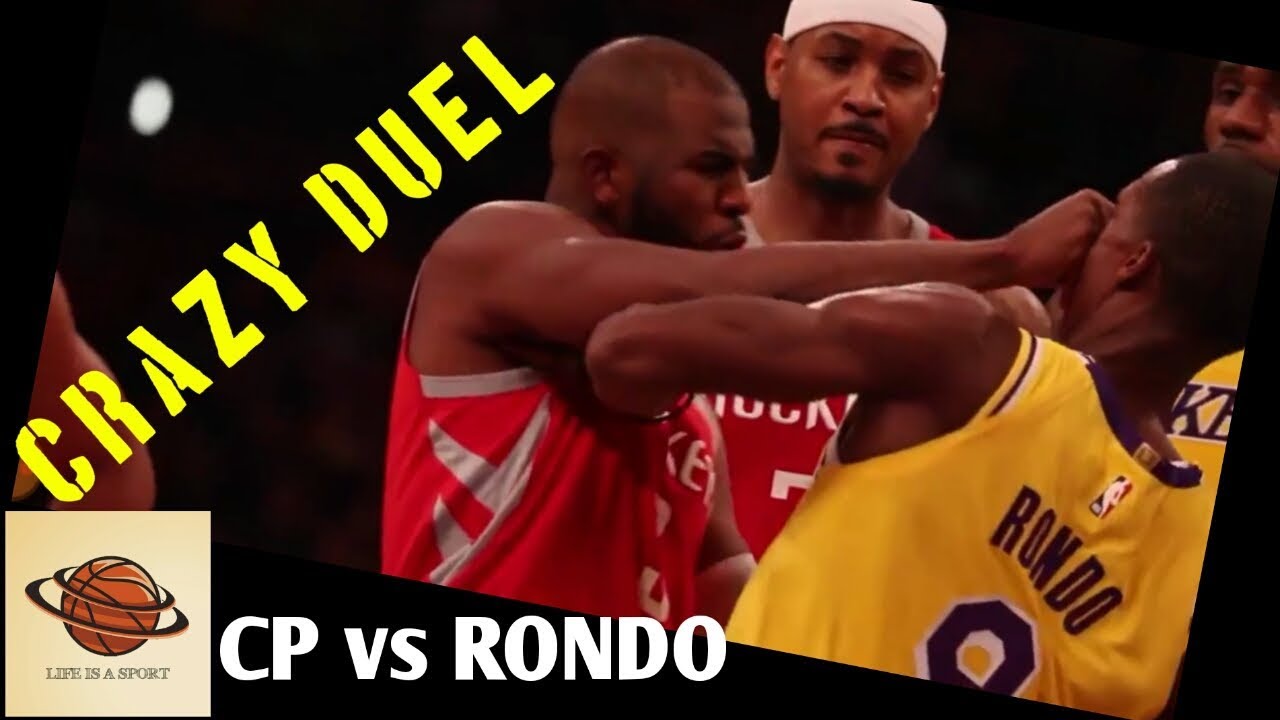 Chris Paul vs Rondo Slow Motion