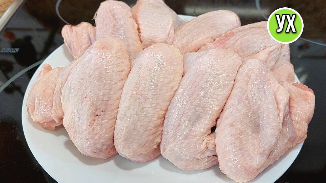 Ужин! Готовим вкусно и просто Куриные крылья и десерт из черствого хлеба.