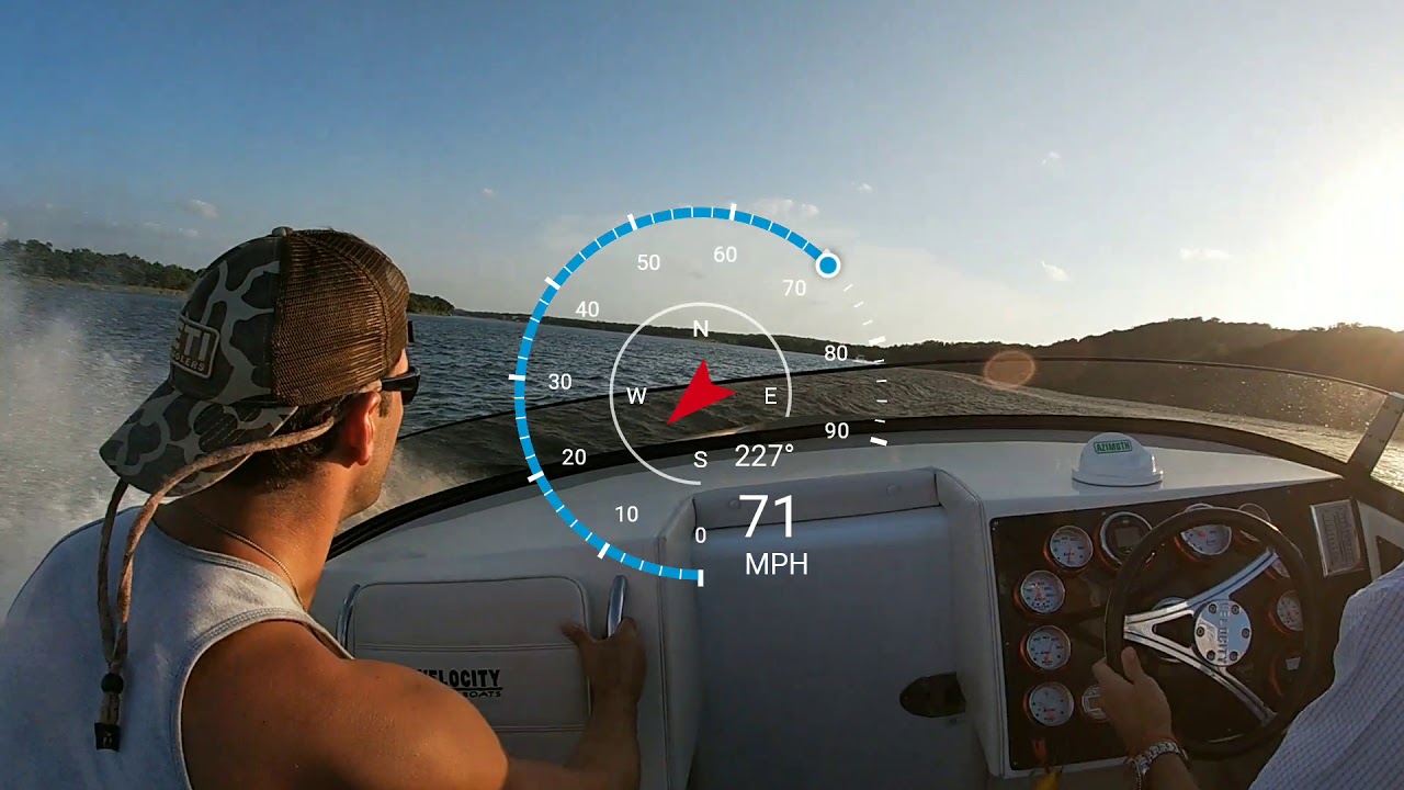 Supercharged Velocity Powerboat Run