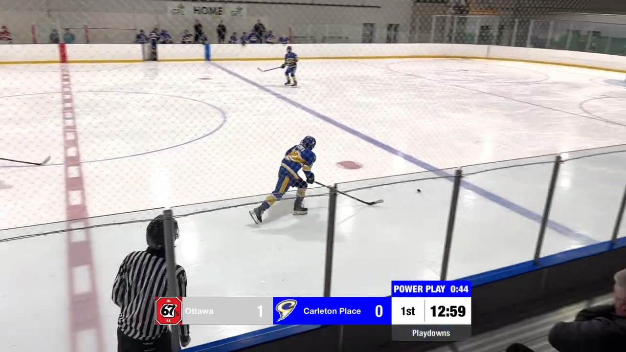 U18AA : Ottawa 67s vs Carleton Place