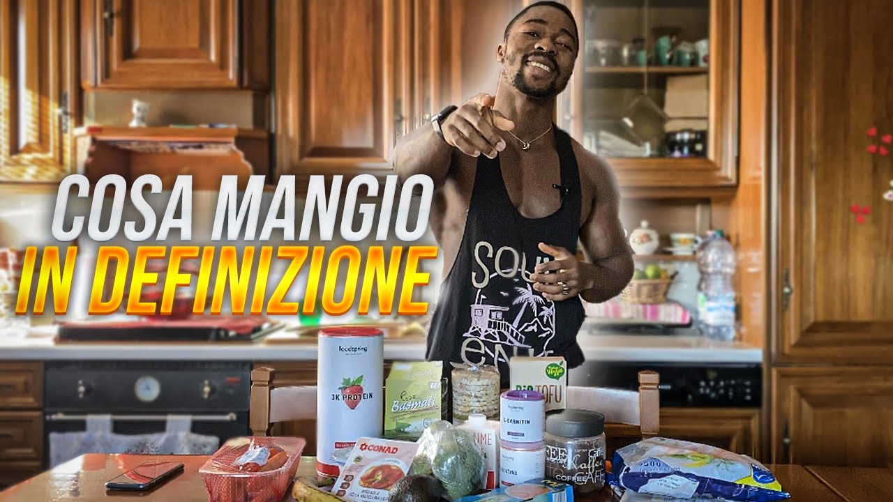 DIETA PER DEFINIZIONE MUSCOLARE