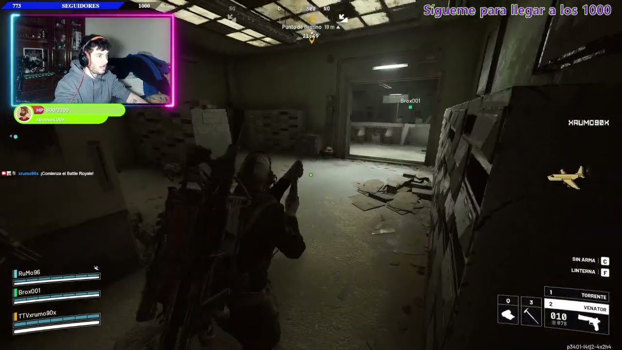 La suerte de hoy aún no la entiendo. Sígueme en www.twitch.tv/xrumo90x