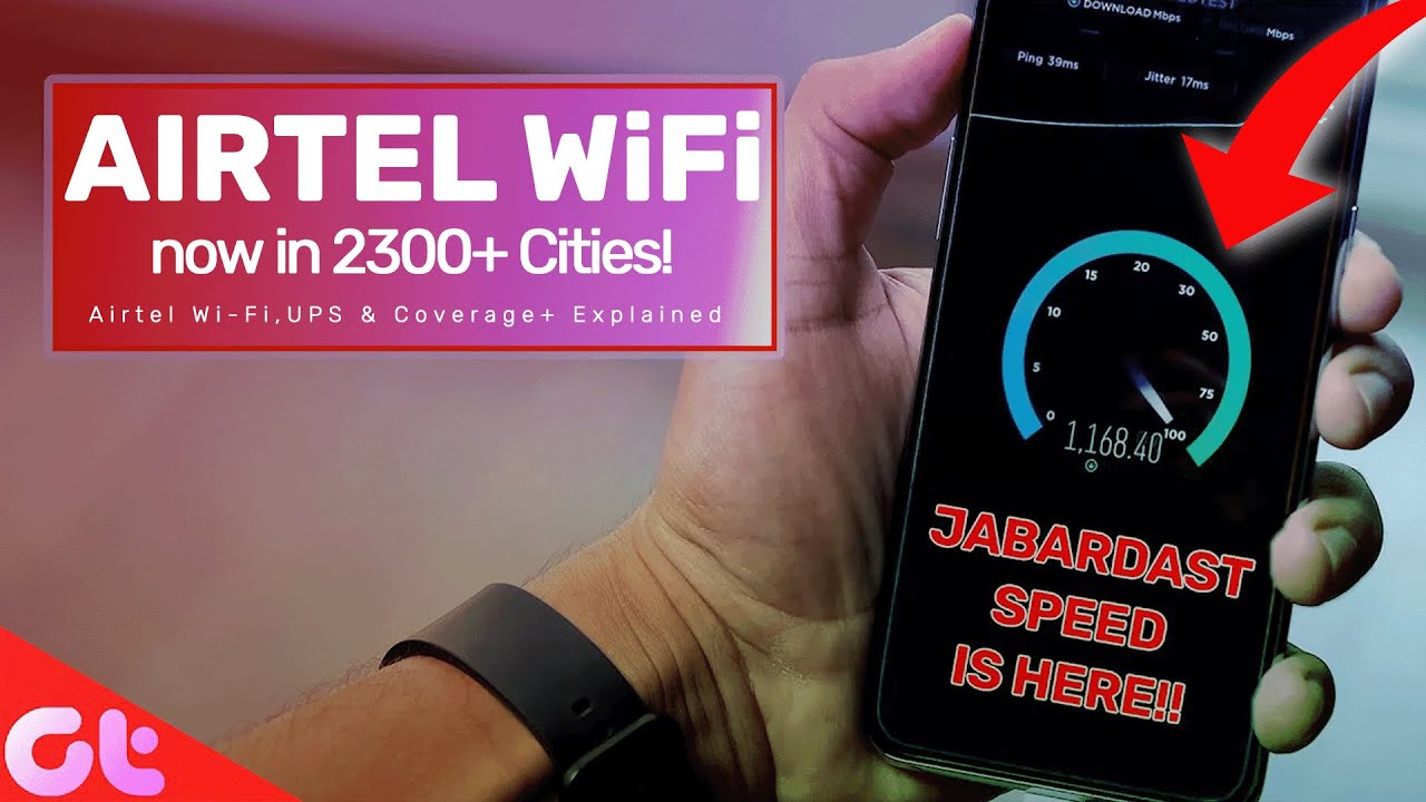 Stay Connected Everywhere: Airtel Wi-Fi, UPS, and Coverage+ Explained! | GT Hindi