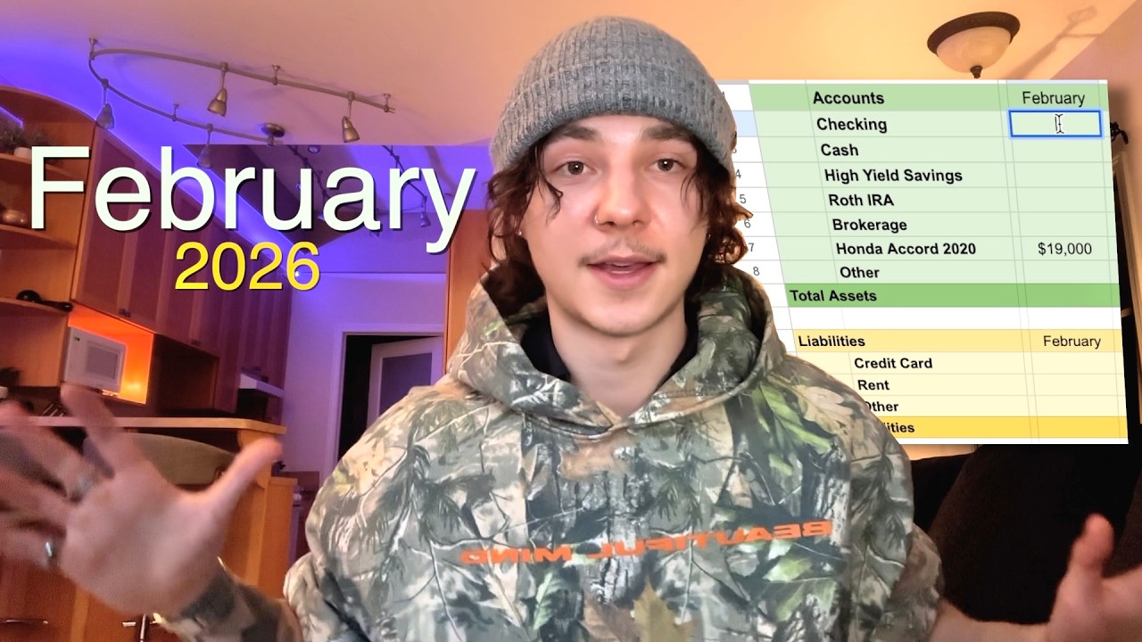 My Net Worth at 23 ~ Road to 100K (February 2026 Update)
