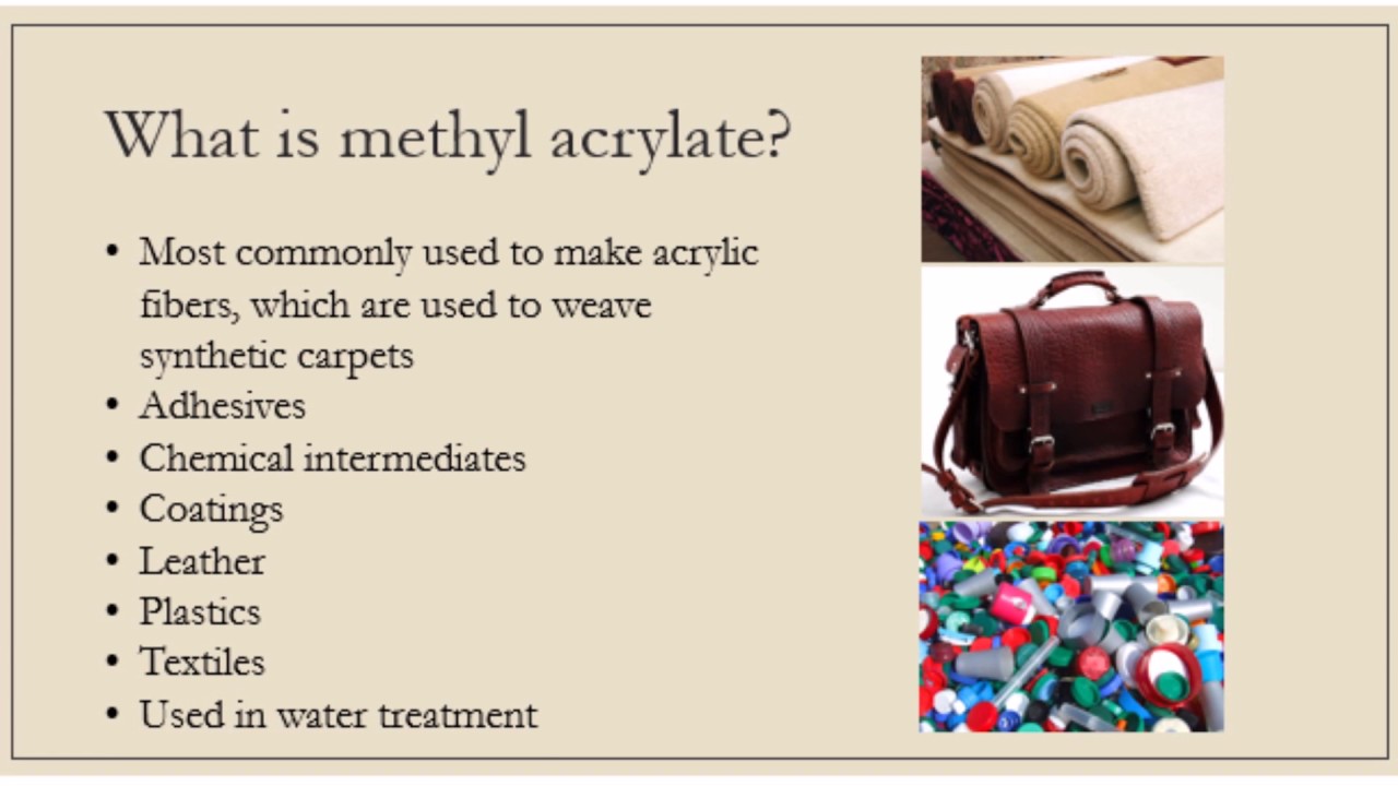 Methyl Acrylate Video