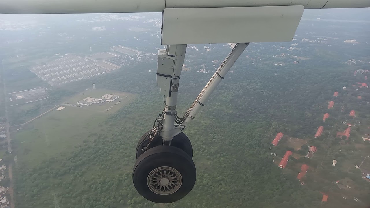 Landing in Jabalpur Airport