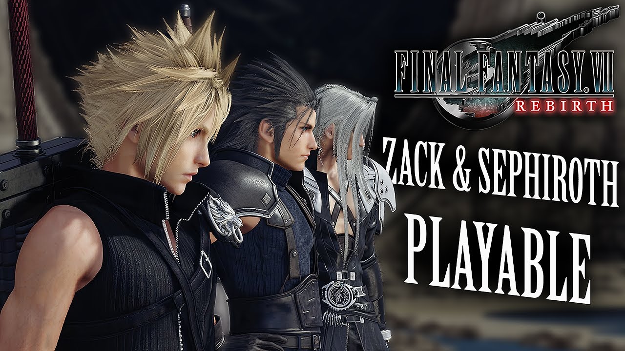 Play as Zack and Sephiroth | Final Fantasy 7 Rebirth PC Mod Showcase