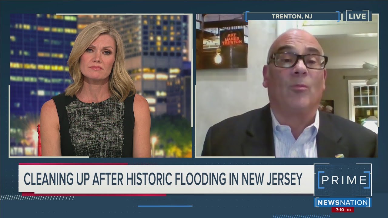 Mayor Trenton, NJ on cleaning up after historic flooding