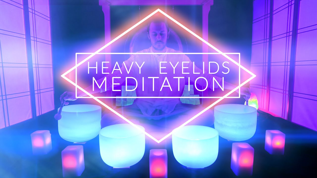 Heavy Eyelids Guided Meditation | Sleep Aid | Breathwork | Relaxation | Quiet Mind | Surrender