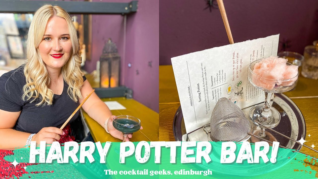 Pop Up Geeks Edinburgh | Harry Potter Bar Edinburgh | Perilous Potions