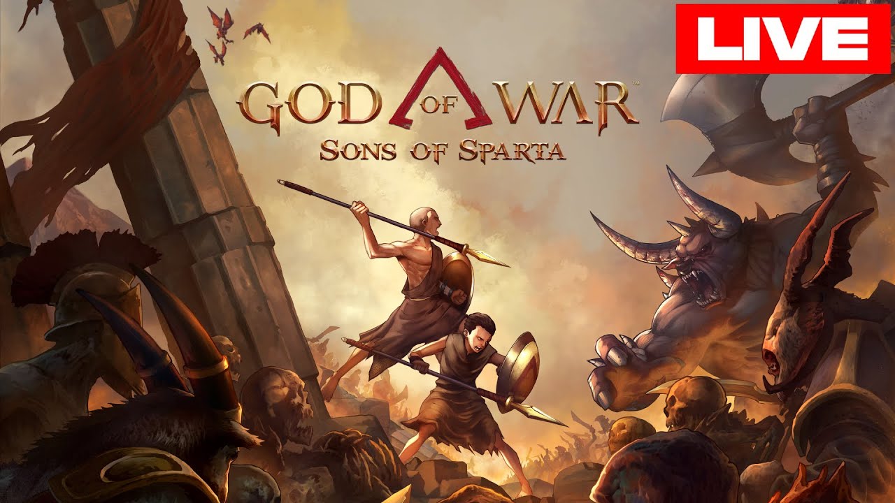 🔴LIVE | GoW Sons of Sparta | Pcham to jak mogę| To już czwartek | #drogadoplatyny