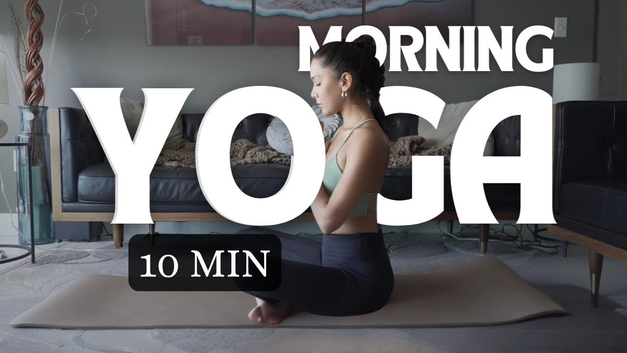10-Minute Morning Yoga Stretch for Beginners | Gentle Full Body Wake-Up Flow