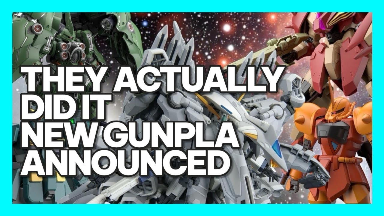 Все новые анонсы моделей Gunpla, о которых вам нужно знать (только что анонсировано)