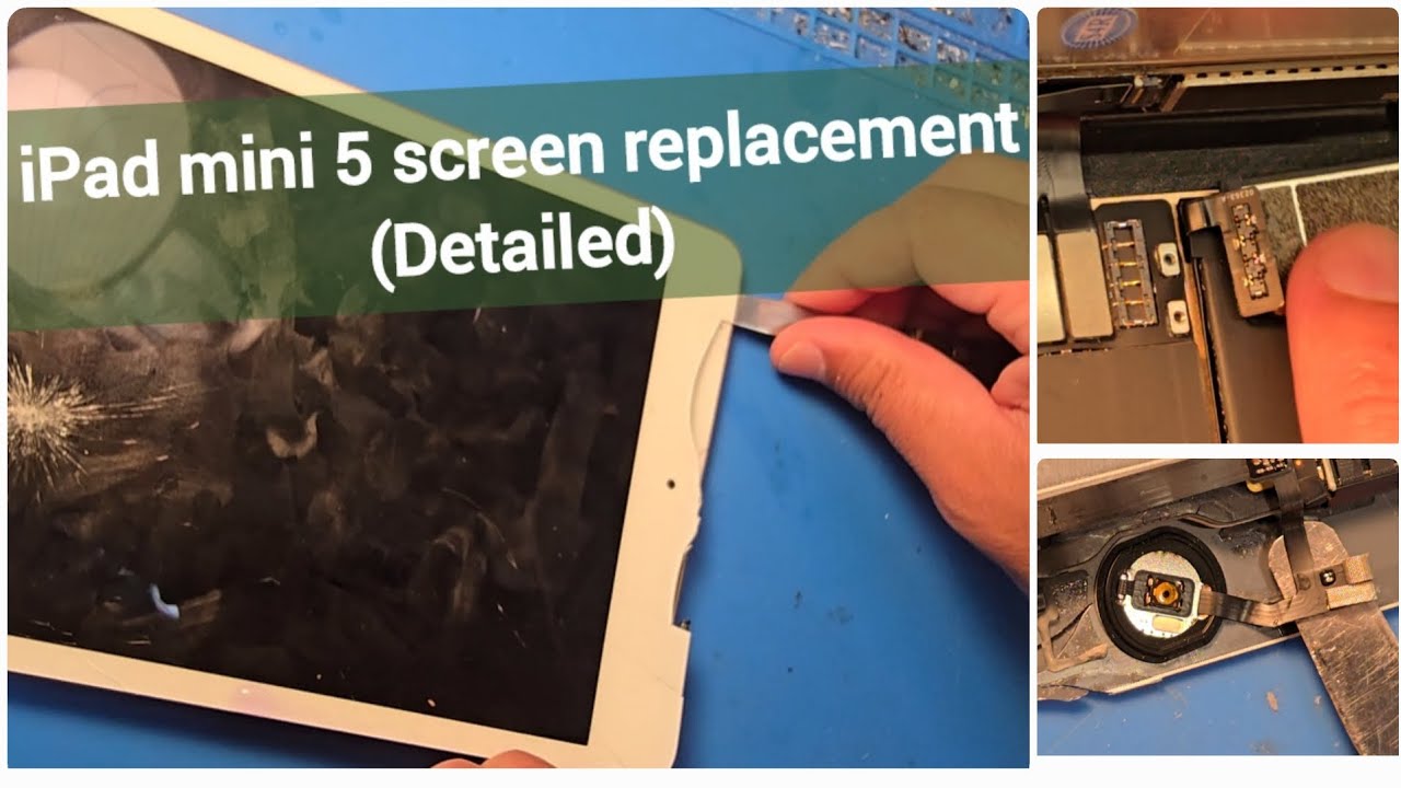 iPad mini 5 screen replacement (Very Detailed)