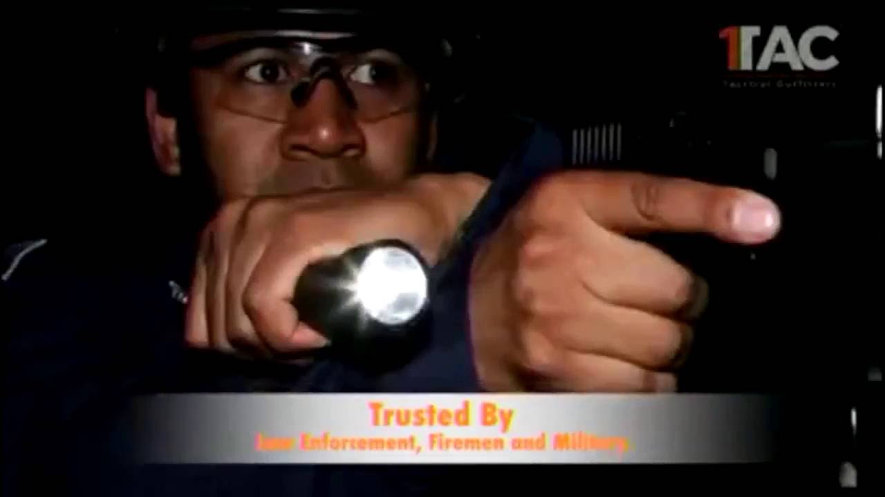 TC1200 Tactical Flashlight Review Of Features And Specs