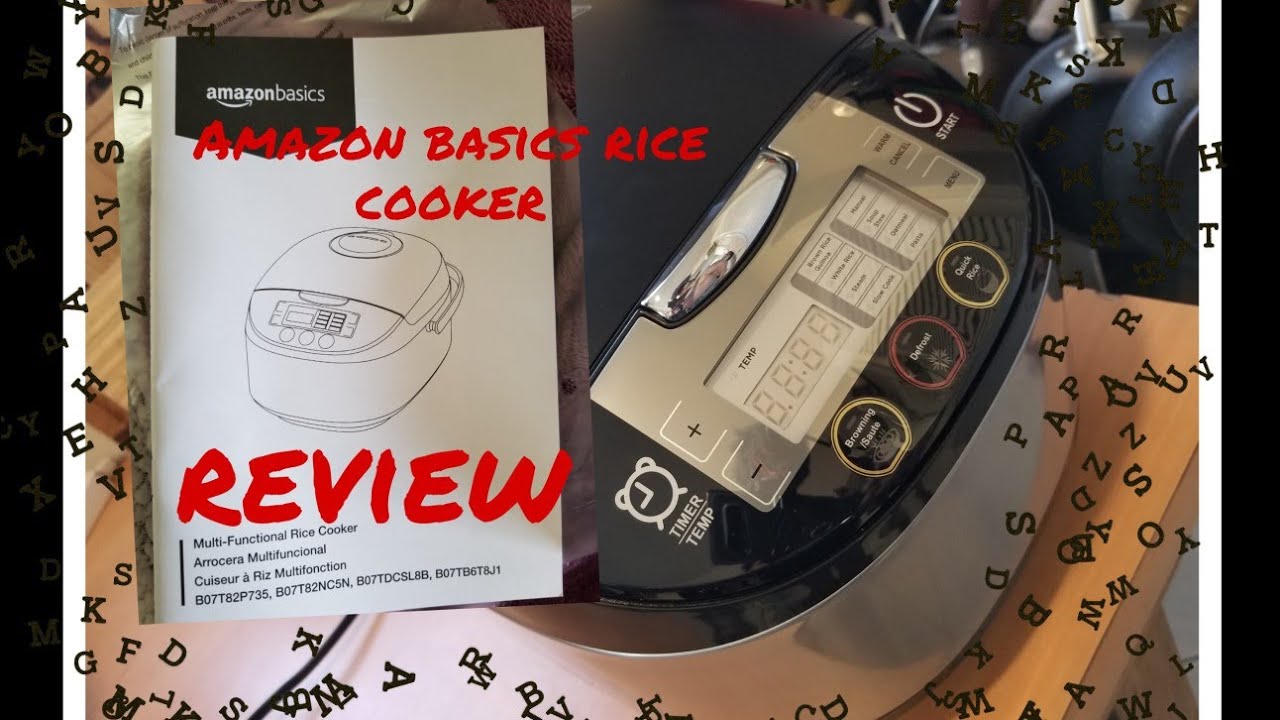 Обзор рисоварки Amazon Basics