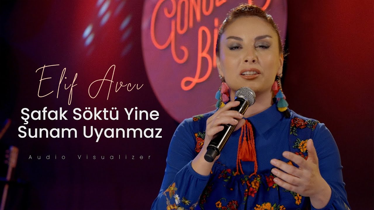 Elif Avcı - Şafak Söktü Yine Sunam Uyanmaz | Audio Visualizer