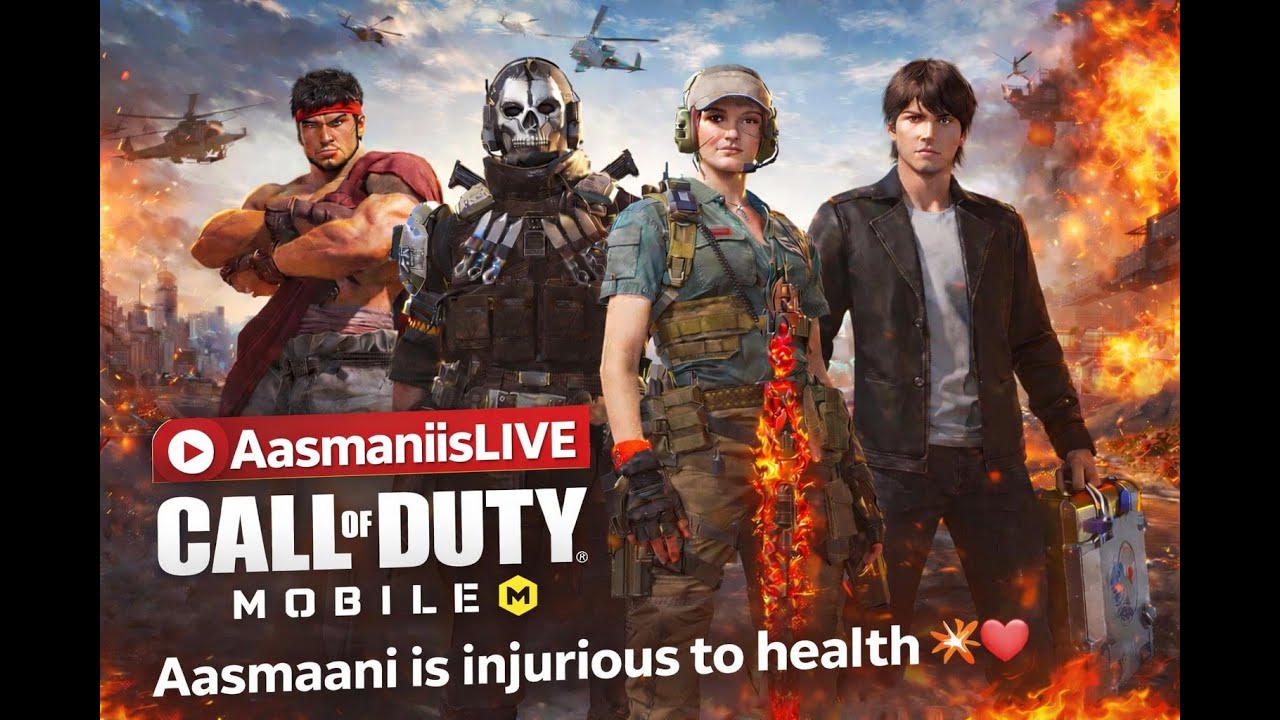 Aasmani is INJURIOUS TO HEALTH #codm #callofduty #explore #viral