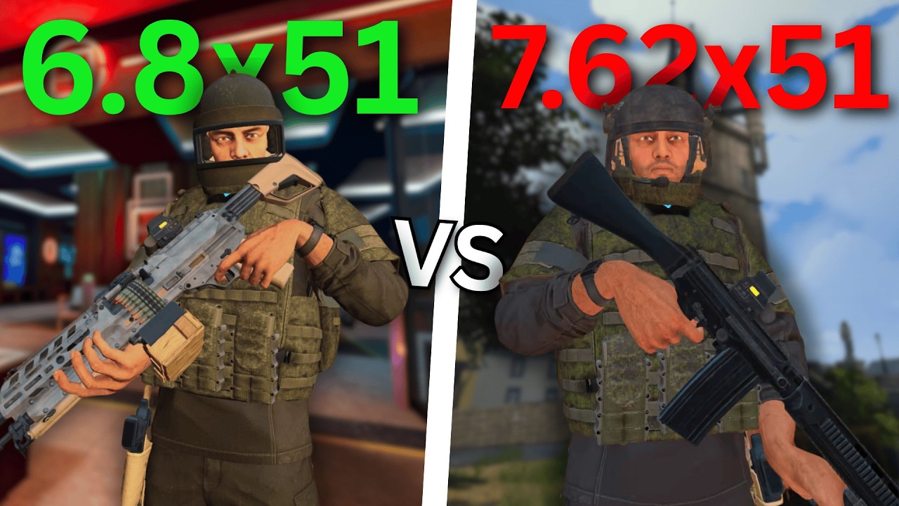 Is 6.8x51 or 7.62x51 Better? | Ghosts of Tabor