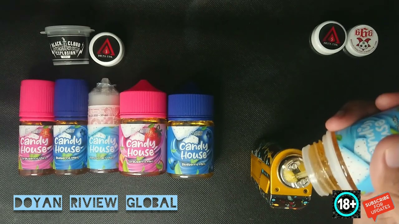 CANDY HOUSE BLACKCURRANT MINT HERO57, YANG BIKIN DEMEN DAUN MINTnya😁