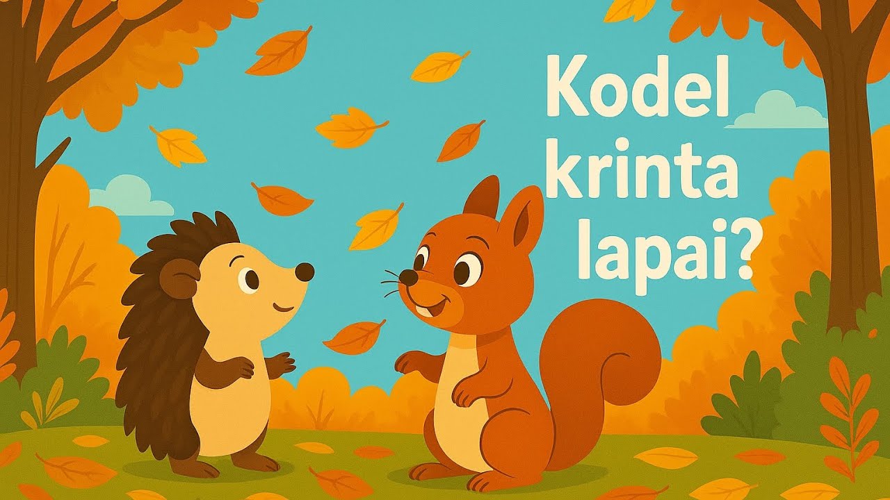 PASAKA - Kodėl krinta lapai | pasaka vaikams | pasaka prie&scaron; miegą 