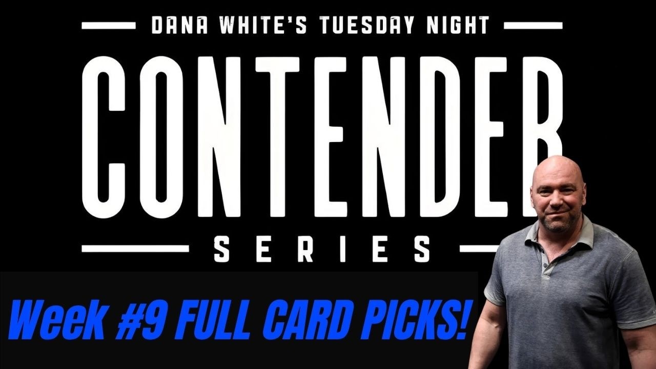 Разбор и прогнозы на 9-ю неделю Dana White's Contender Series 2026