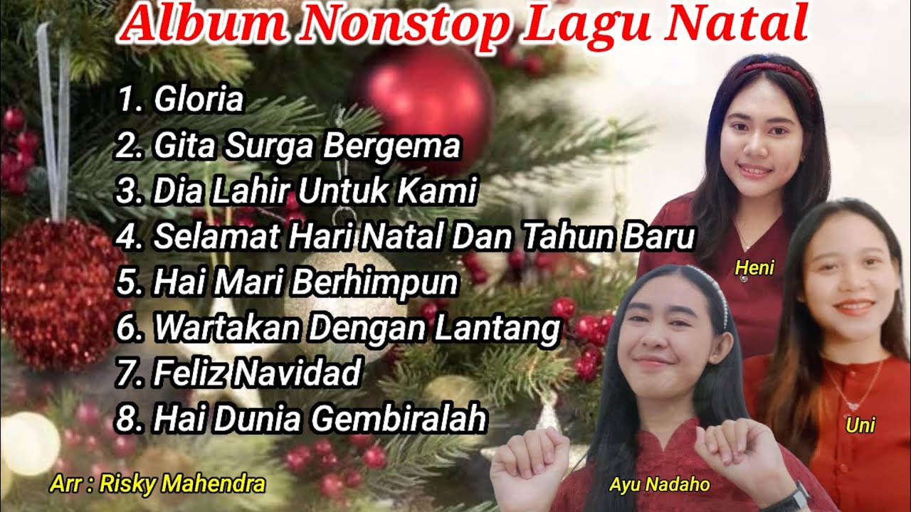 Top 8 Lagu Natal | Album Natal Populer | Dj Remix Slow | Risky Mahendra