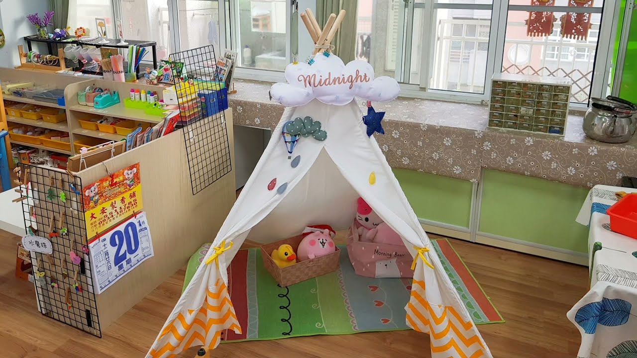 109年宣信附幼大二班教室學習區規畫與幼兒操作分享