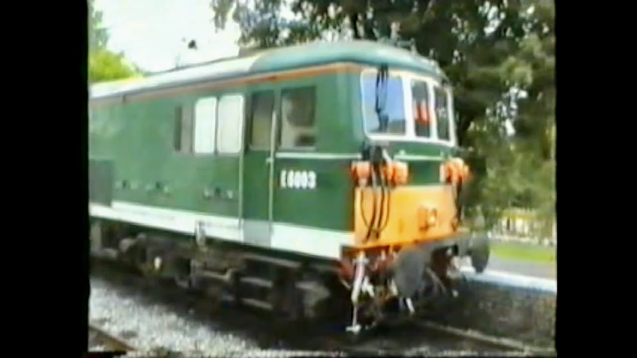 73003 (E6003) and the Lavender Line in September 1997 and January 1998