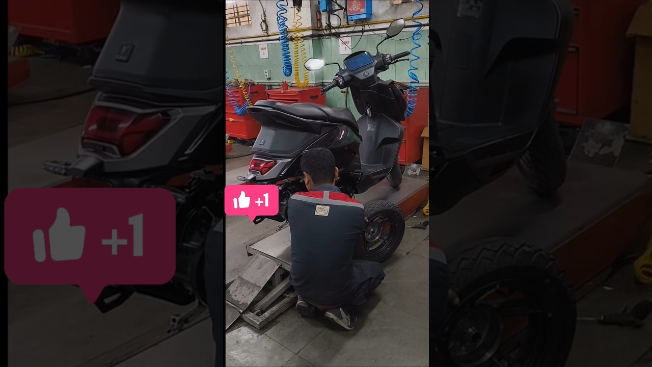 Vida V2 Plus ki service to kafi achi hai l vida servicing #vidav2plus #vida #electricscooter #shorts