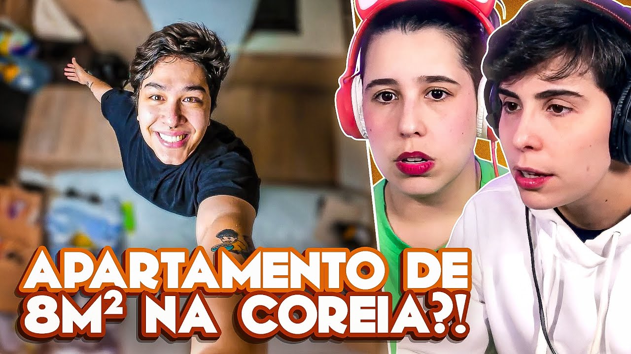 O MINI APARTAMENTO DE 8M² NA COREIA! | React Haru