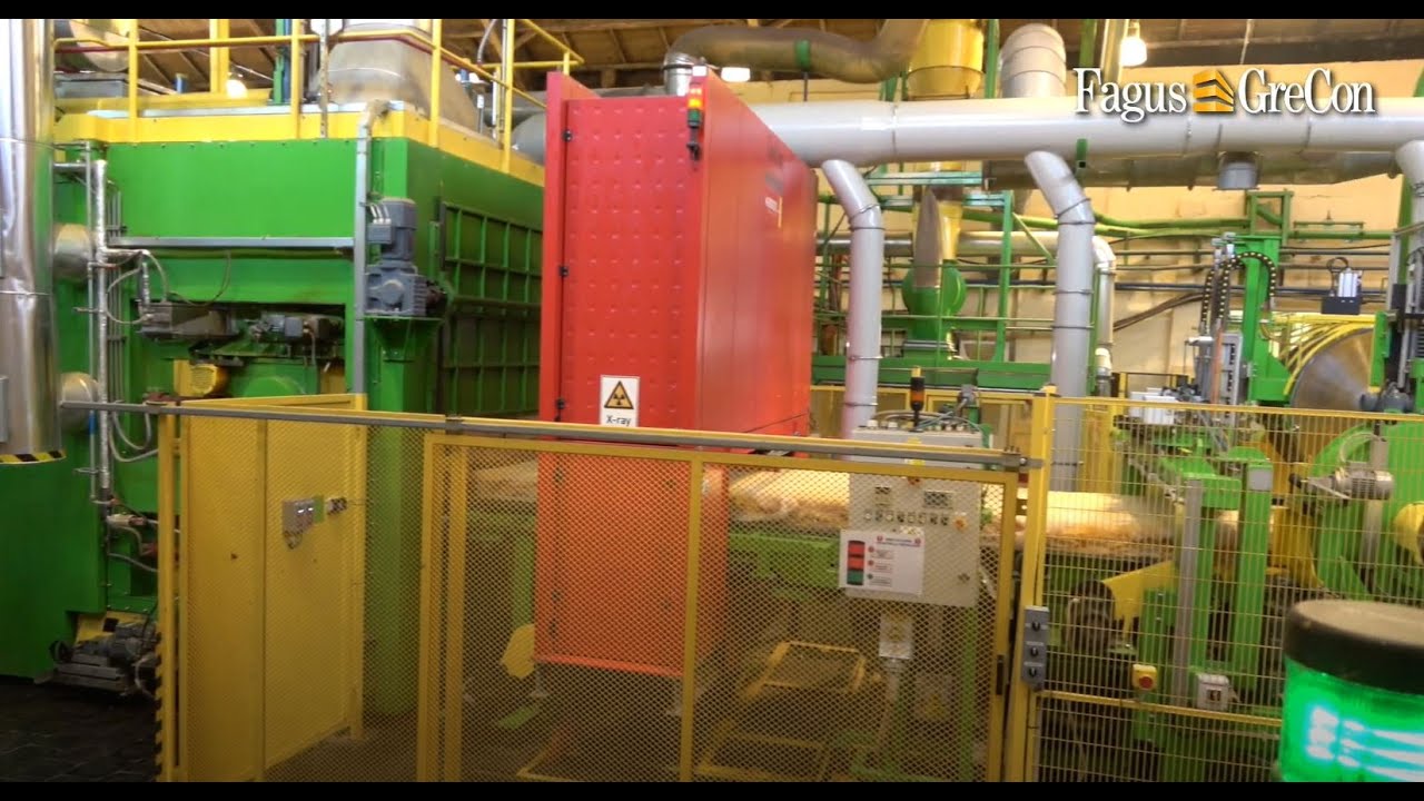 GreCon measuring technology in the glas wool production