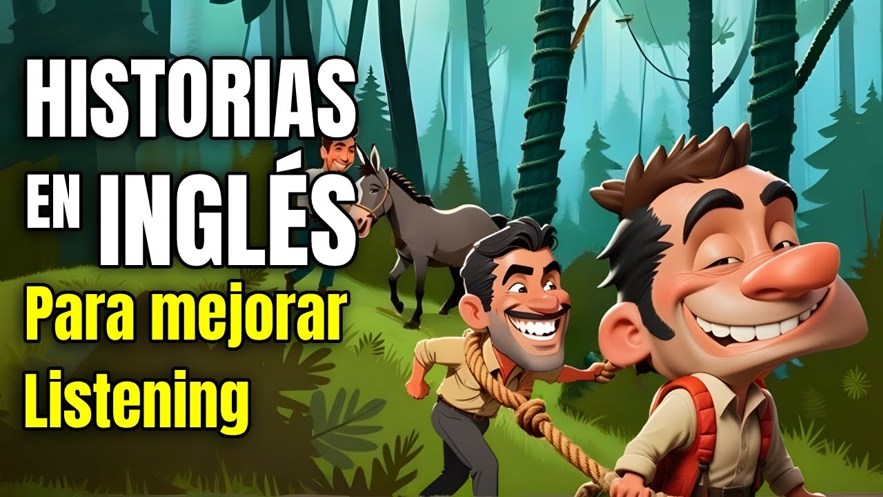 🔎Descubre cómo estas HISTORIAS Impulsarán tu INGLÉS✔️ |Los 2 Ladrones y El Burro| Nivel Intermedio💹
