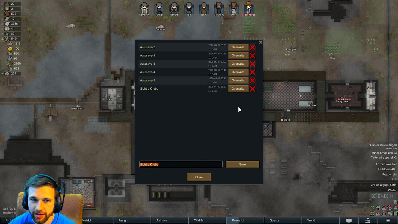 Rimworld but I've almost killed the colony twice now