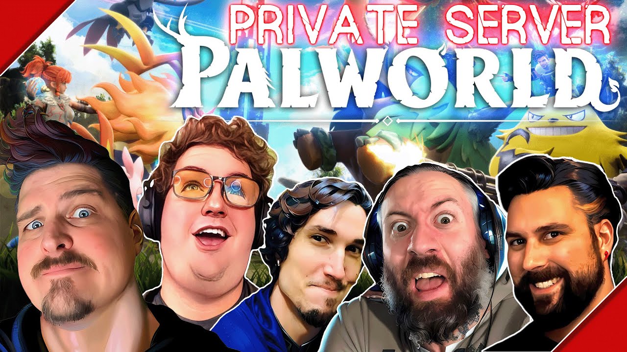 PALWORLD w/ Muyskerm, LordMinion777, PatrckStatic, & Comicstorian!