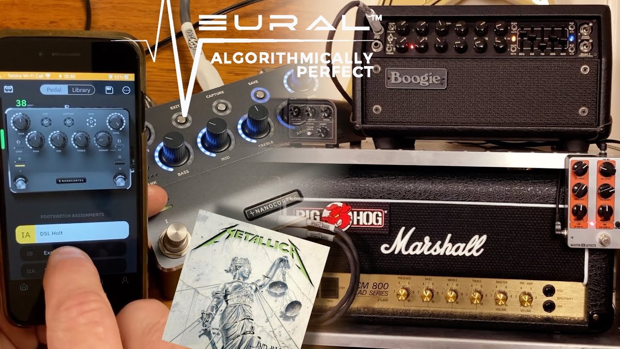 Nano Cortex vs Mesa/800 Hetfield AJFA Rig