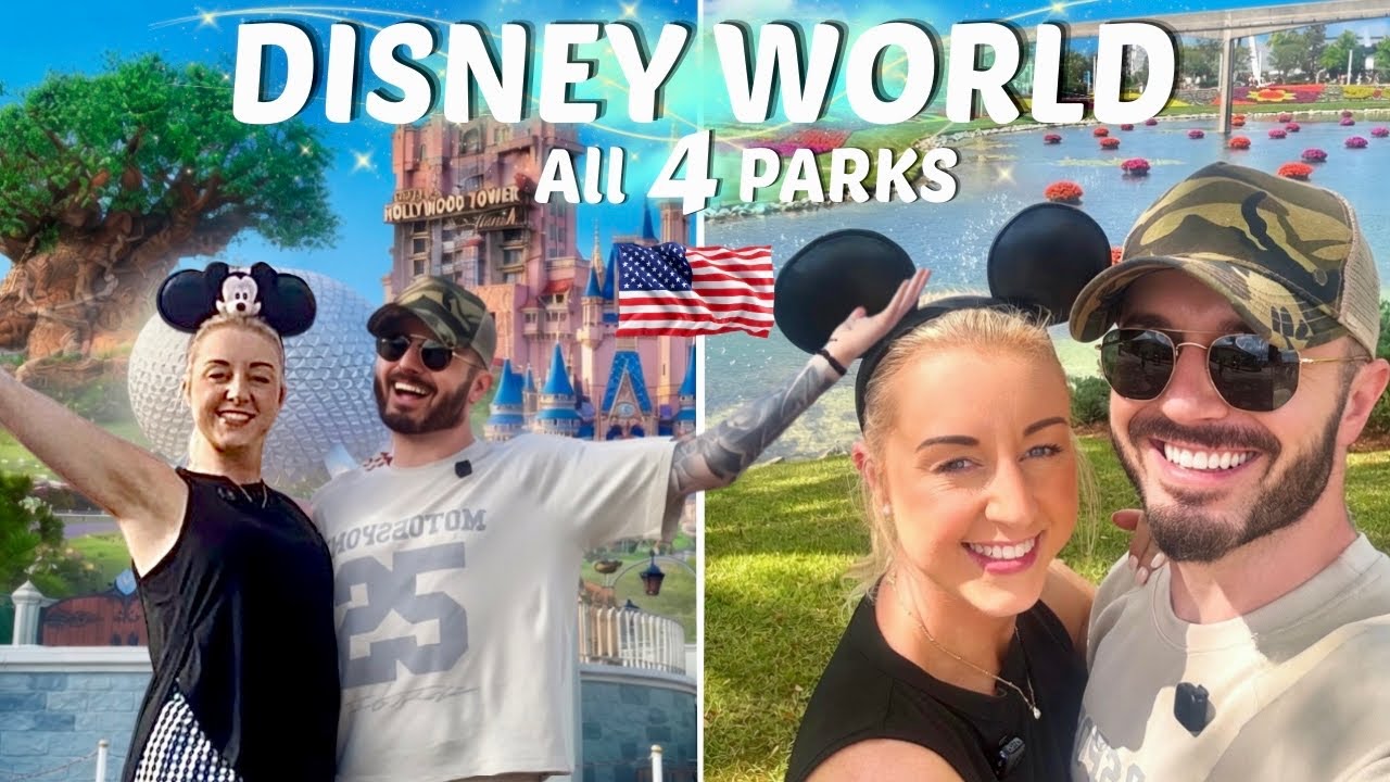 Can we do ALL 4 Disney Parks in 1 DAY!? At Spring break ✨Walt Disney World 🏰 4 Park Challenge 2026