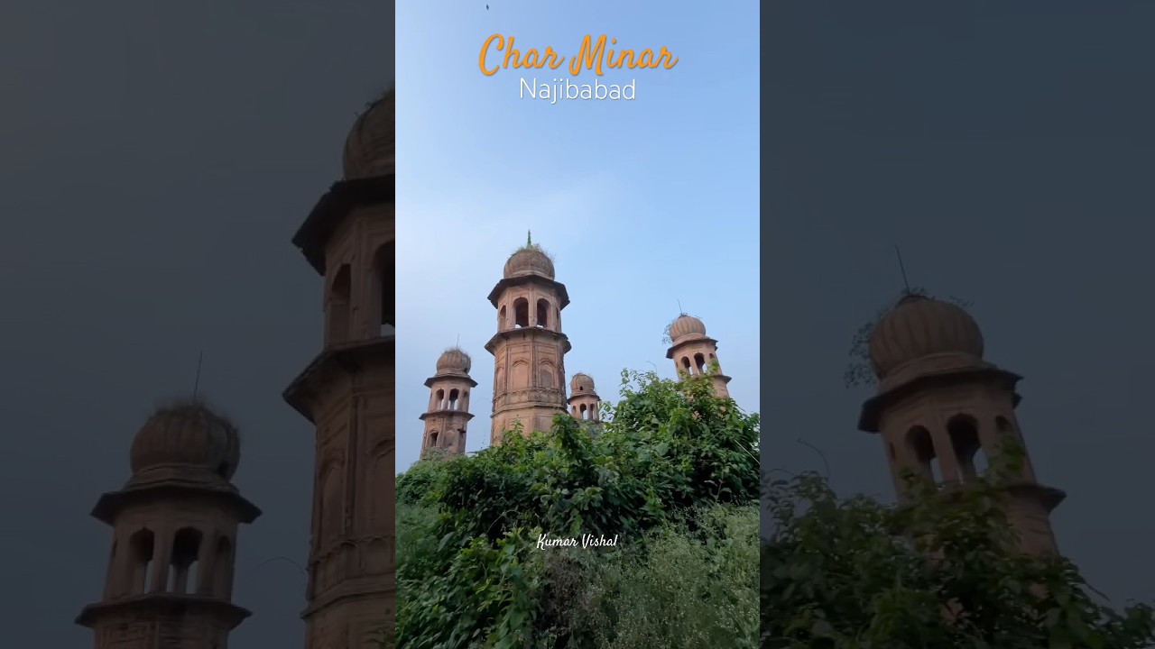 Char Minar Najibabad (Bijnor) | Sulatana daku ka kila //Historical place #shorts #najibabad #bijnor