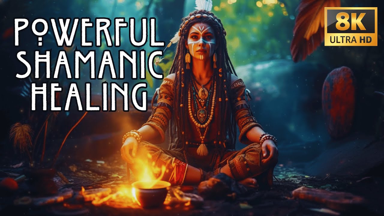 Shamanic Music for Healing and High Vibrations | Energy Restoration 🌿🌀 Moon Phase