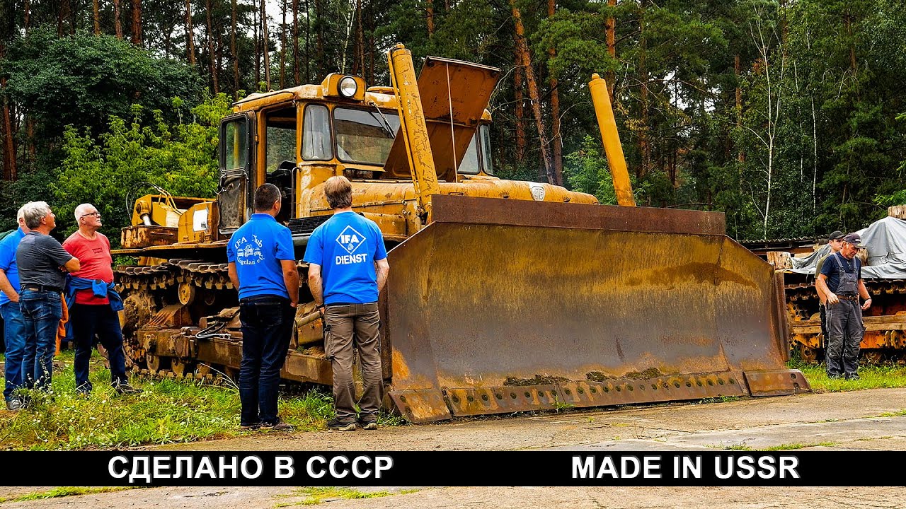 Sowjetische dieselelektrische Planierraupe - Kettentraktor DET 250M2 (Russisch ДЭТ 250М2)  | Review
