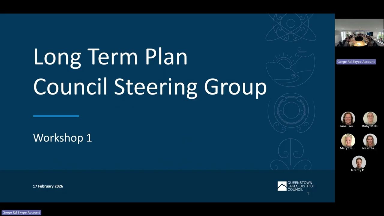 QLDC Full Council Workshop - Tuesday 17 February 2026