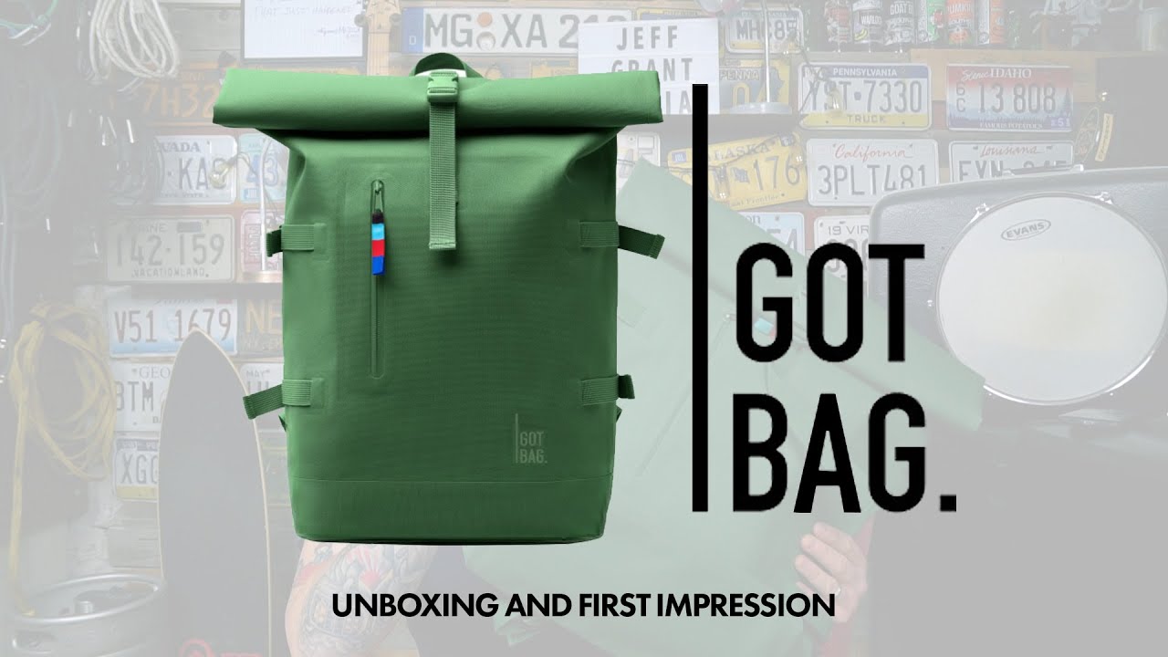 GOT Bag Rolltop Pack | Unboxing and First Impression