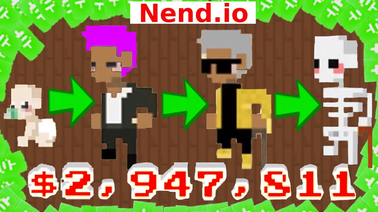 NEND.IO WORLD RECORD 2.9 MILLION SCORE 10 ПОКОЛЕНИЙ ПОКУПКА ВЕСЬ КАРТА | LeeZY NEND.IO