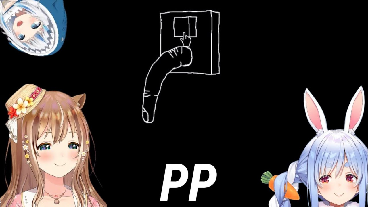 PP finger reaction Hololive members | Plug and Play