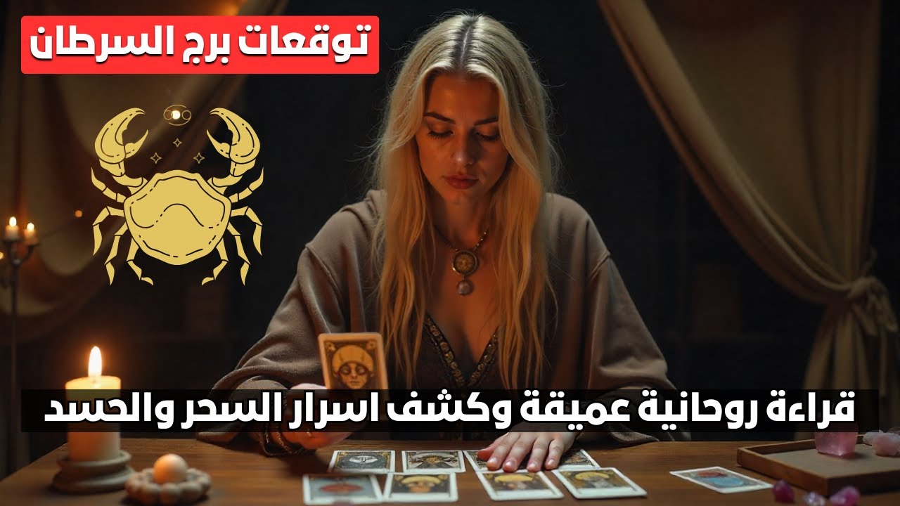 توقعات برج السرطان 🦀 تحذير من الحسد 👁️ سفر وفرحة قريبة ✨ وحب قديم راجع 💞