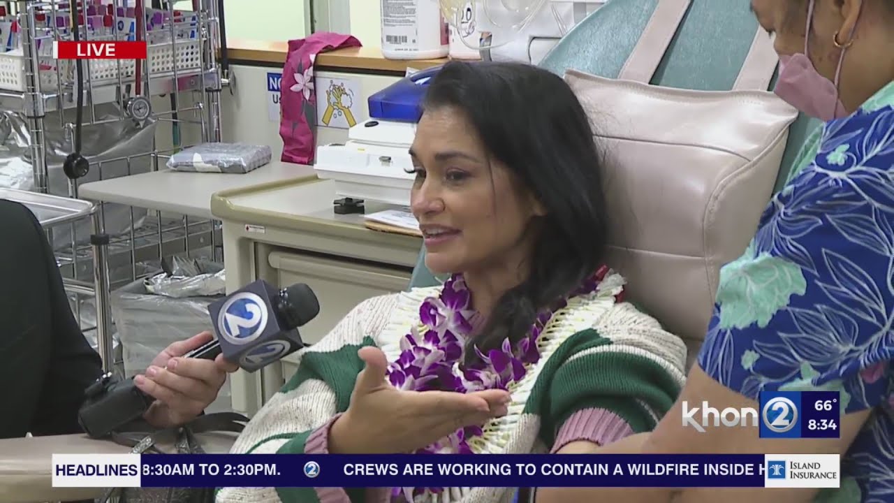 Brook Lee and Amy Hill on Blood Donation Shortage with Blood Bank of Hawaii