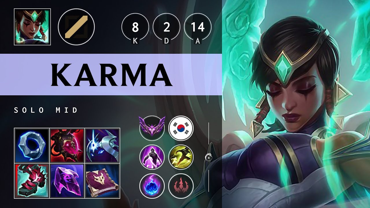 Karma Mid vs Viktor - KR Master Patch 25.05